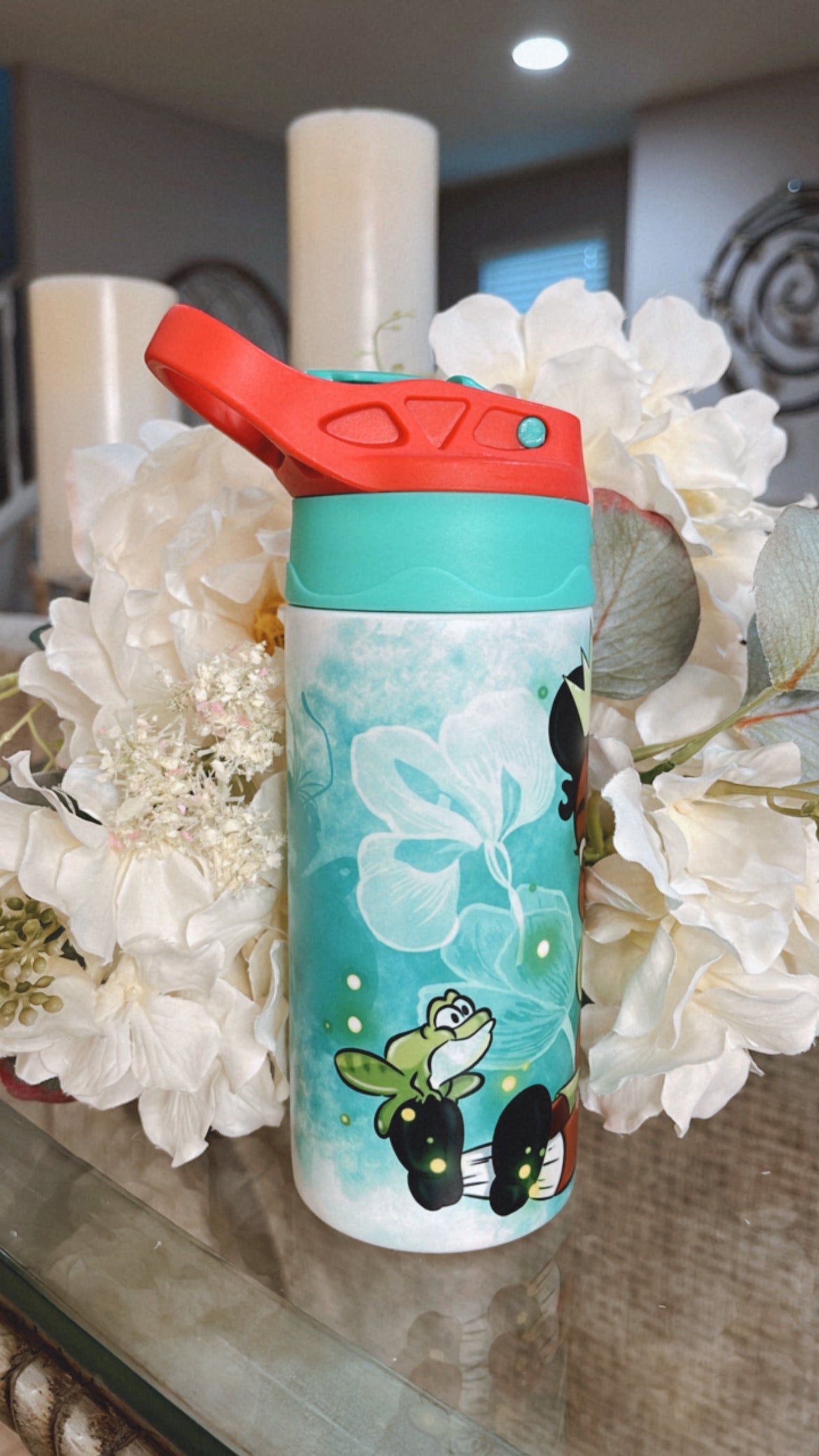 Little Bayou Princess Glow & Color Change Kids Tumbler