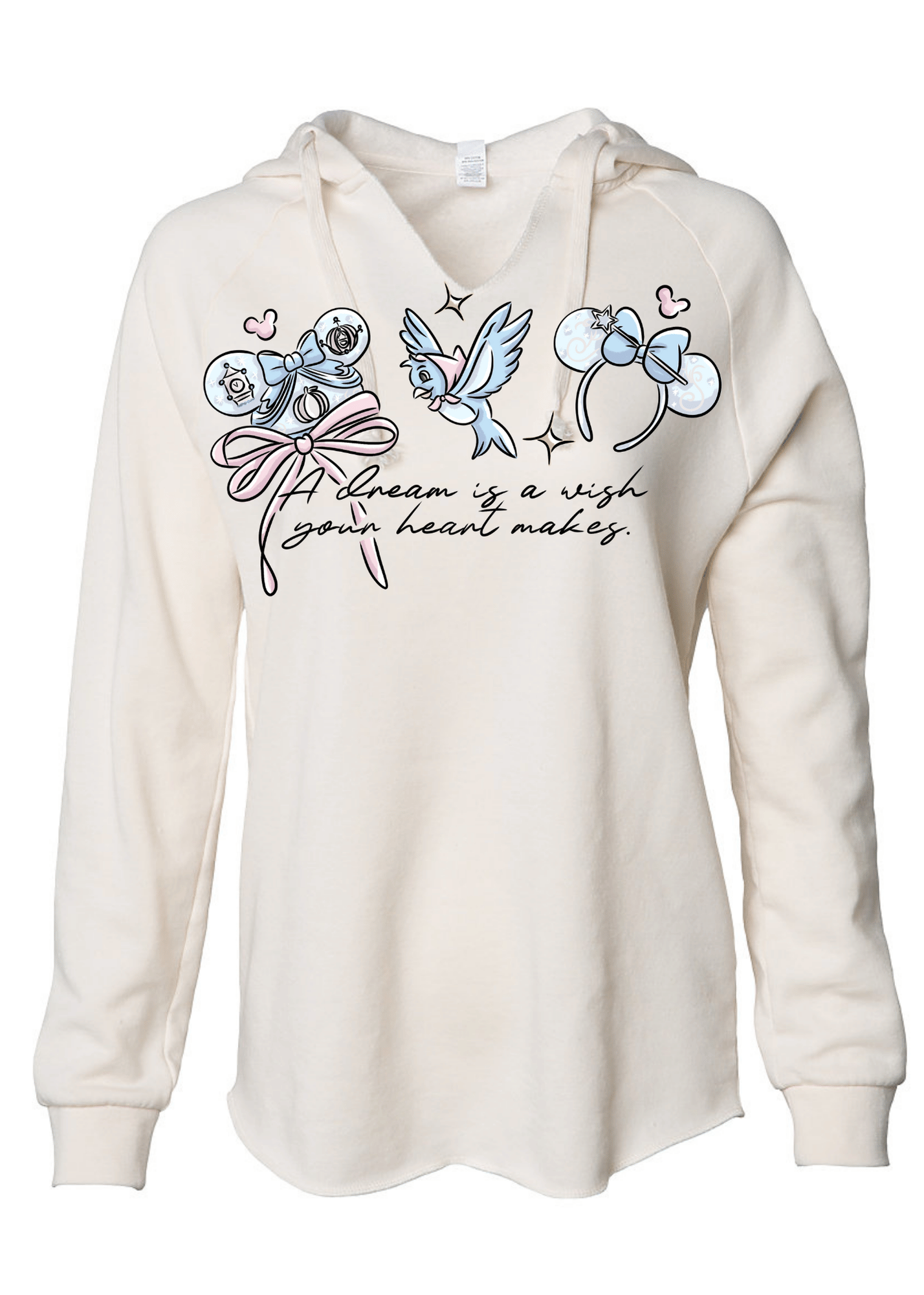 Glass Slipper Princess Ears Sweatshirt