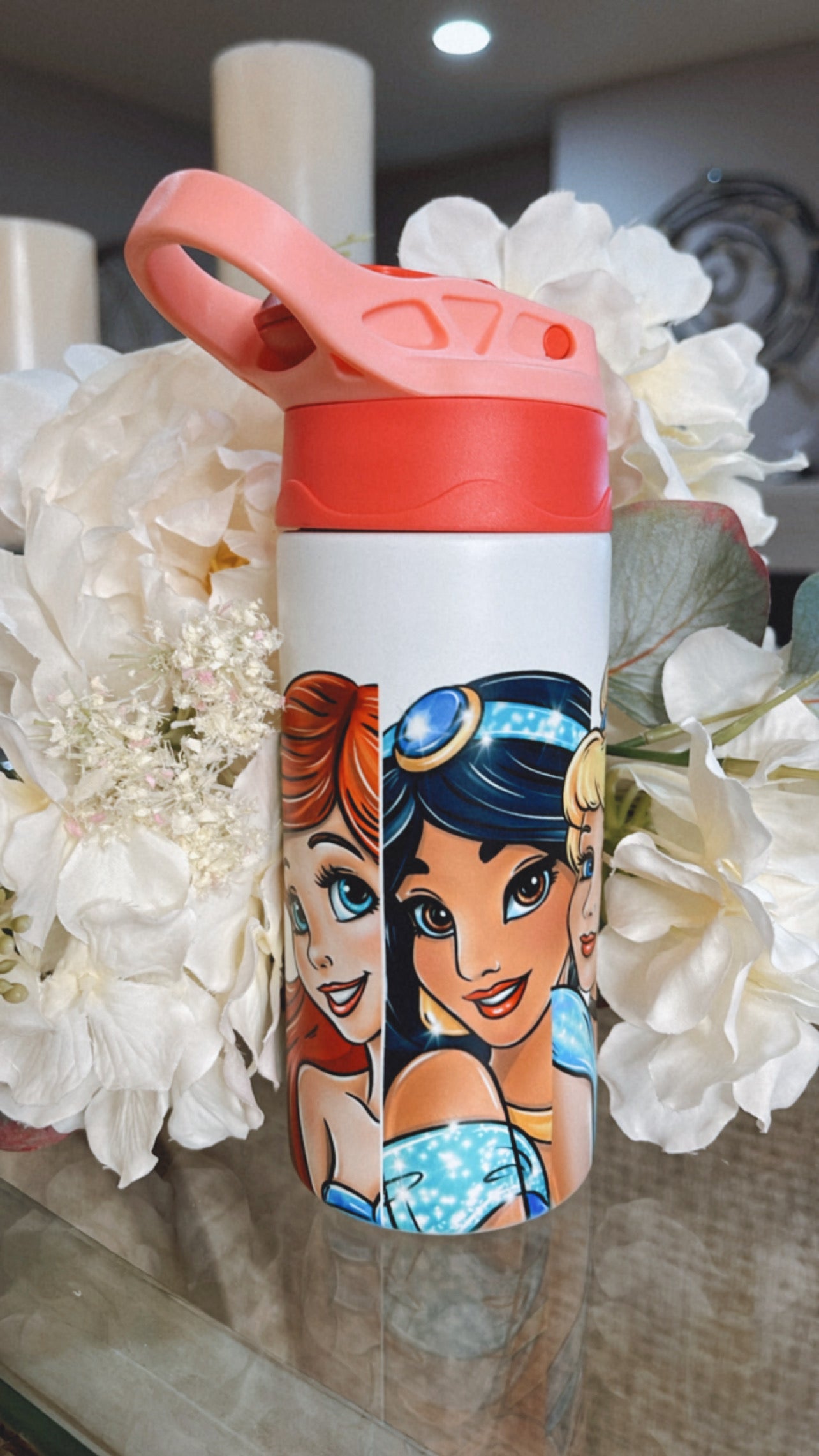 Princess Squad Glow & Color Change Kids Tumbler