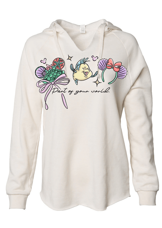 Under the Sea Princess Ears Sweatshirt