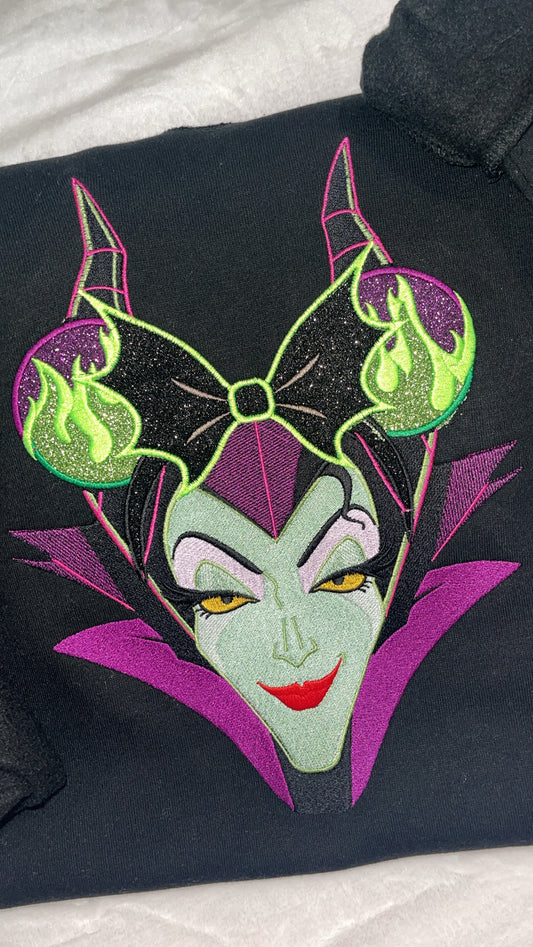Mistress of Evil Embroidered Sweatshirt