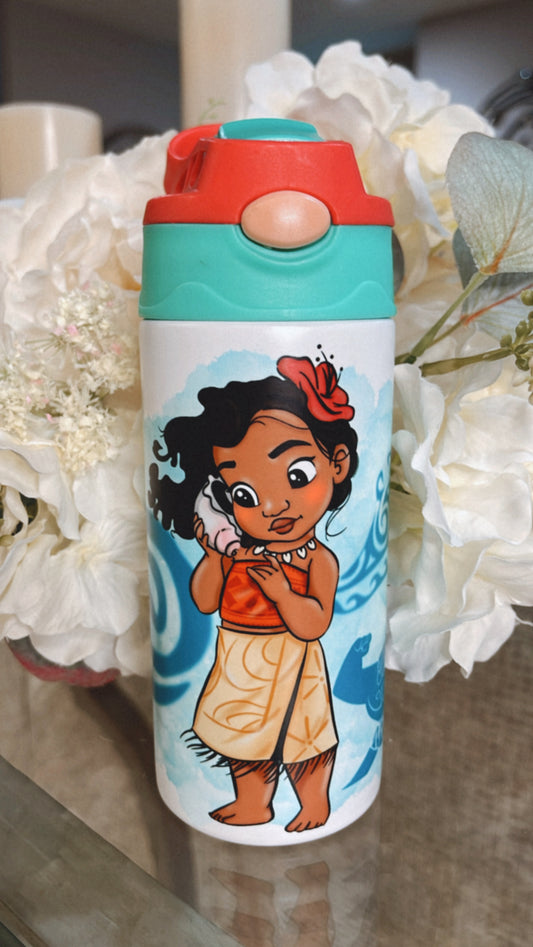 Little Island Princess Glow & Color Change Kids Tumbler