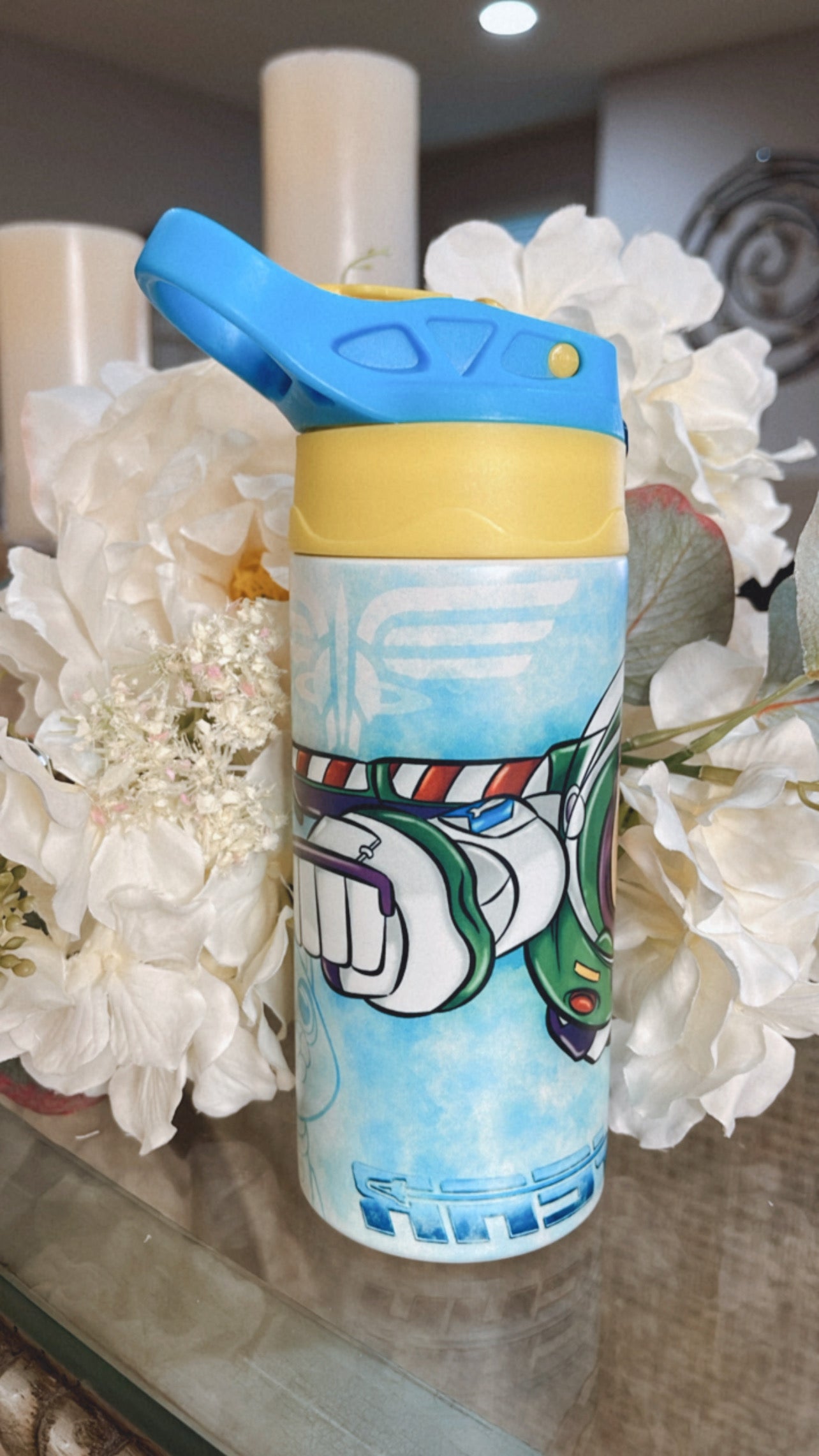 Mr. Infinity and Beyond Glow & Color Change Kids Tumbler