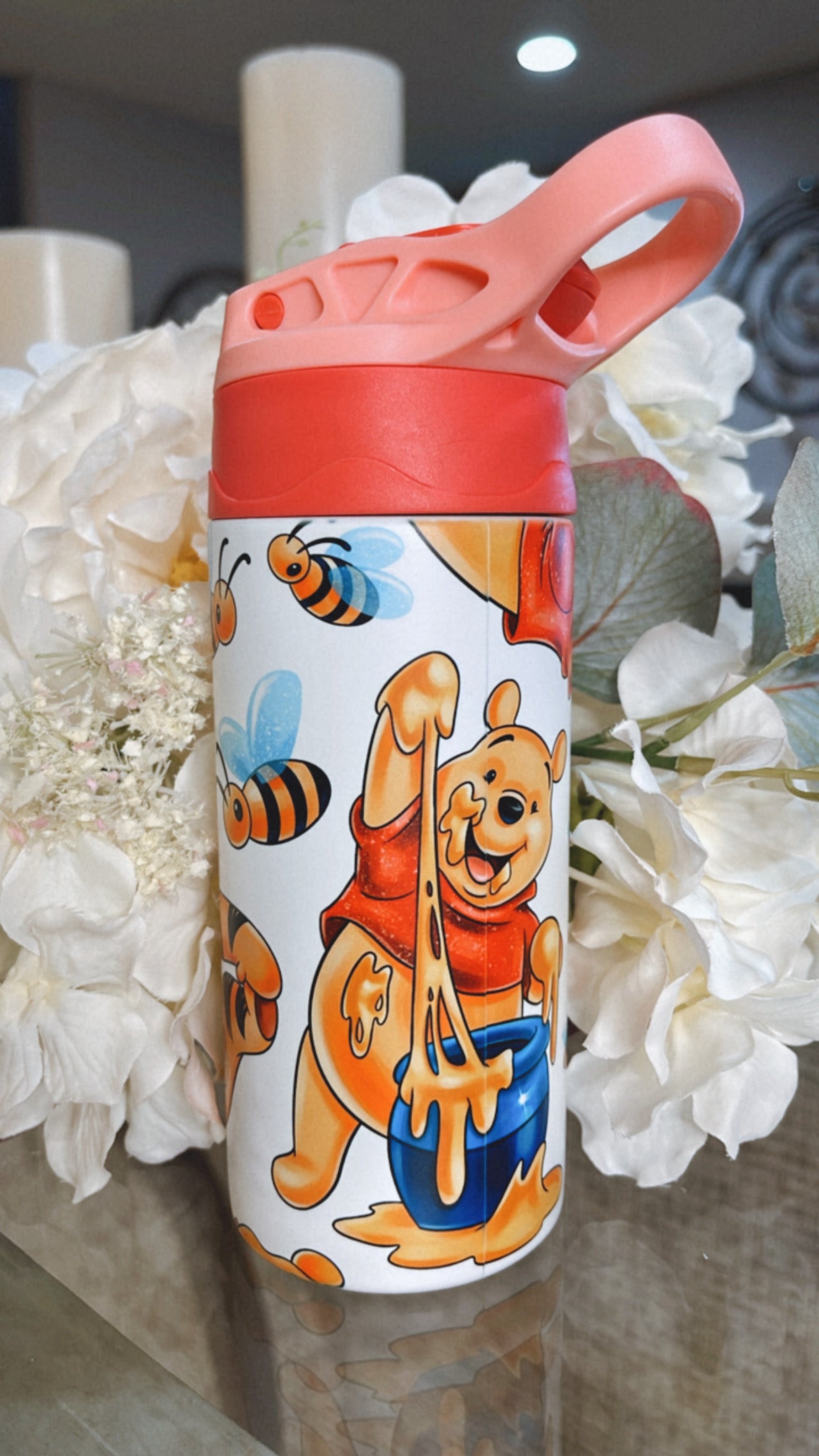 Honey Bear Glow & Color Change Kids Tumbler