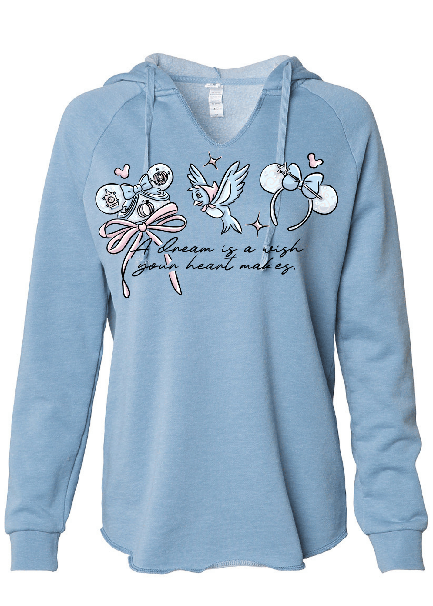 Glass Slipper Princess Ears Sweatshirt