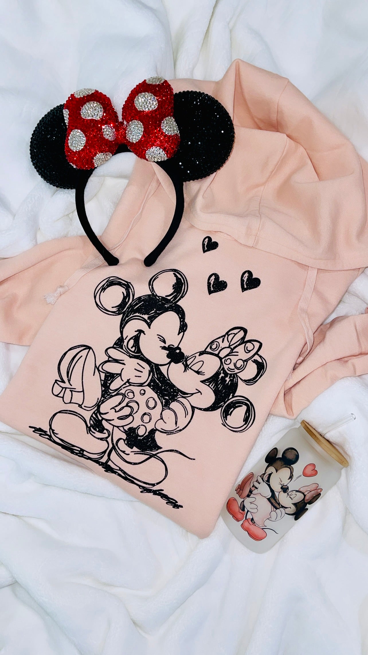 True Love Glitter Vinyl Sweatshirt