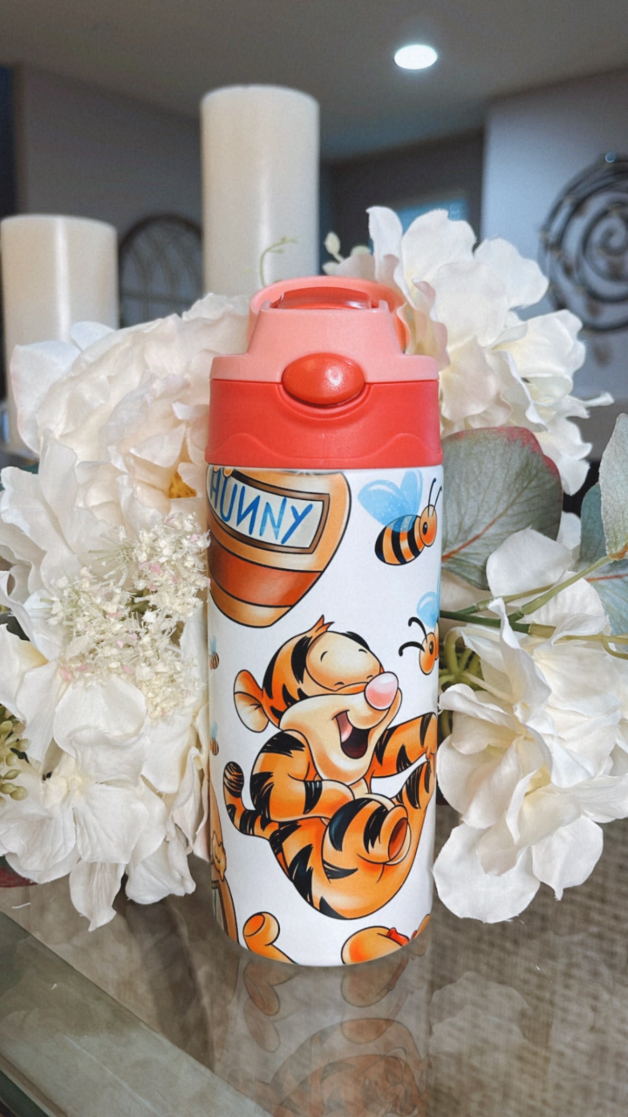 Honey Bear Glow & Color Change Kids Tumbler