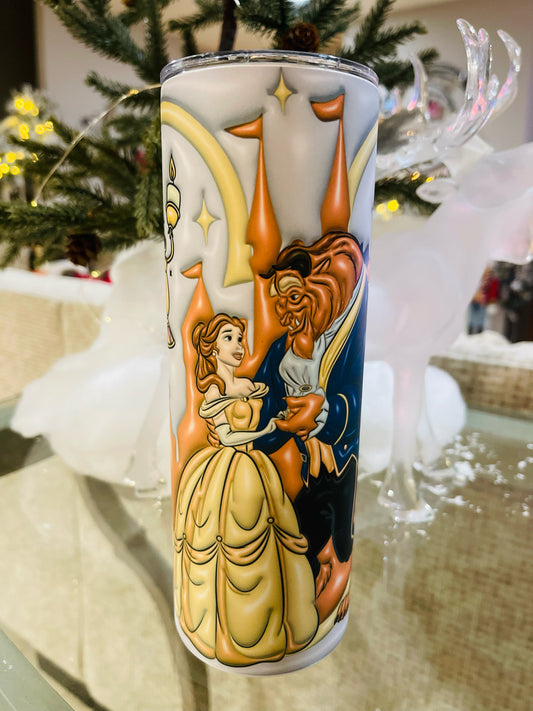 Book Reading Princess 20oz Tumbler