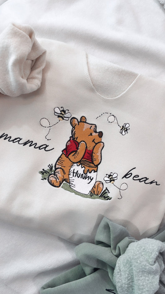 Mama Bear - Embroidered Sweatshirt