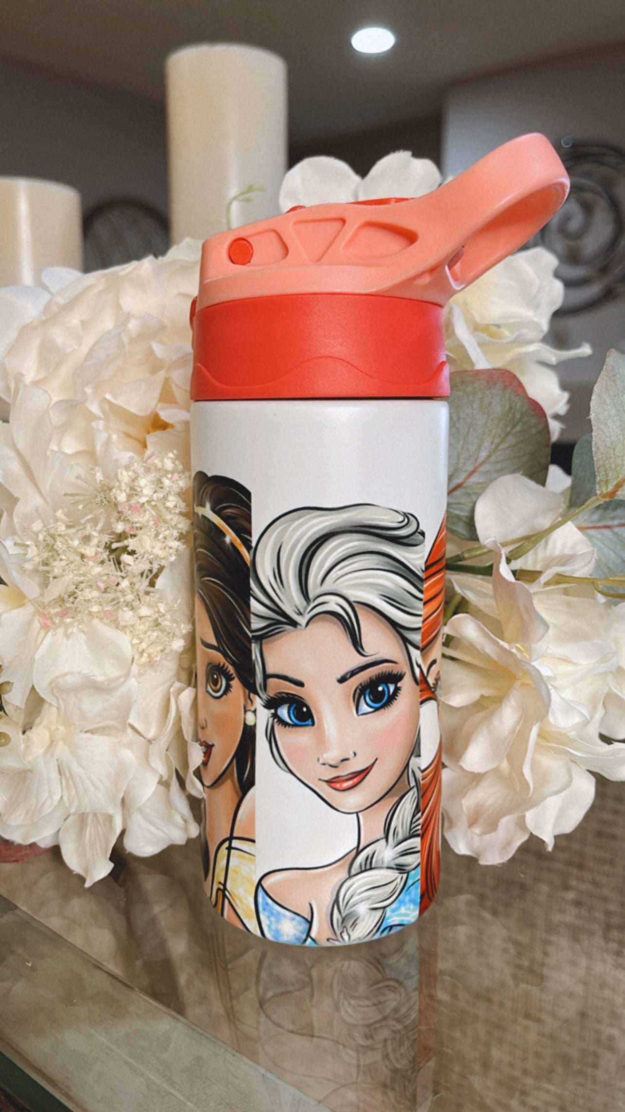 Princess Squad Glow & Color Change Kids Tumbler