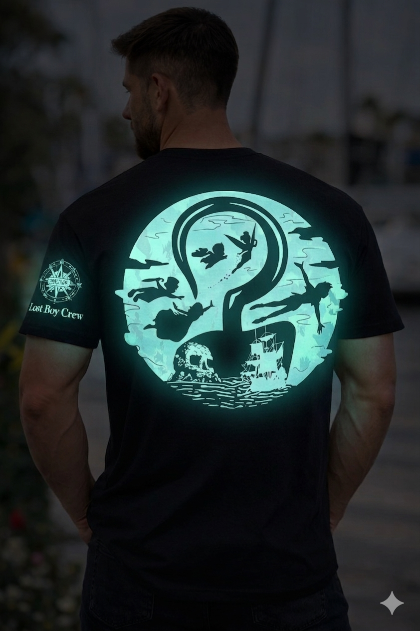 Lost Boy Crew GLOW in the Dark T-Shirt
