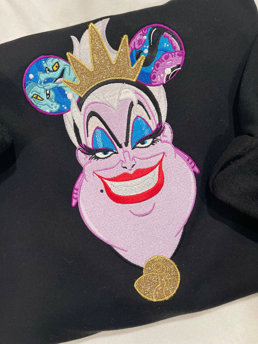 Sea Witch Embroidered Sweatshirt