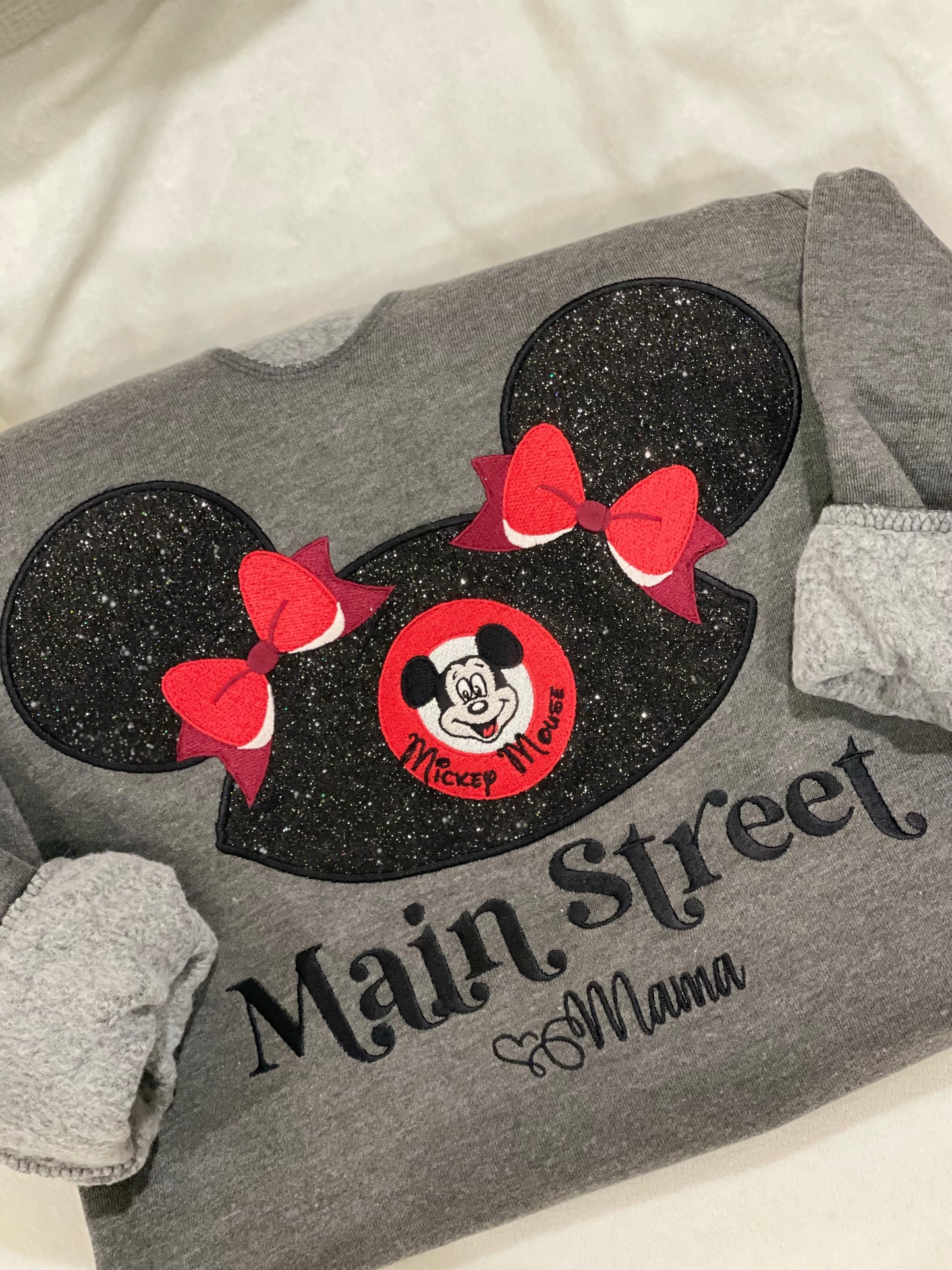 Main St. Mama Embroidered Sweatshirt