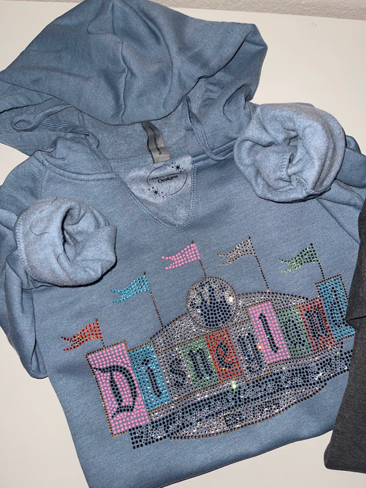 Happiest Place on Earth Crystal Sweatshirt