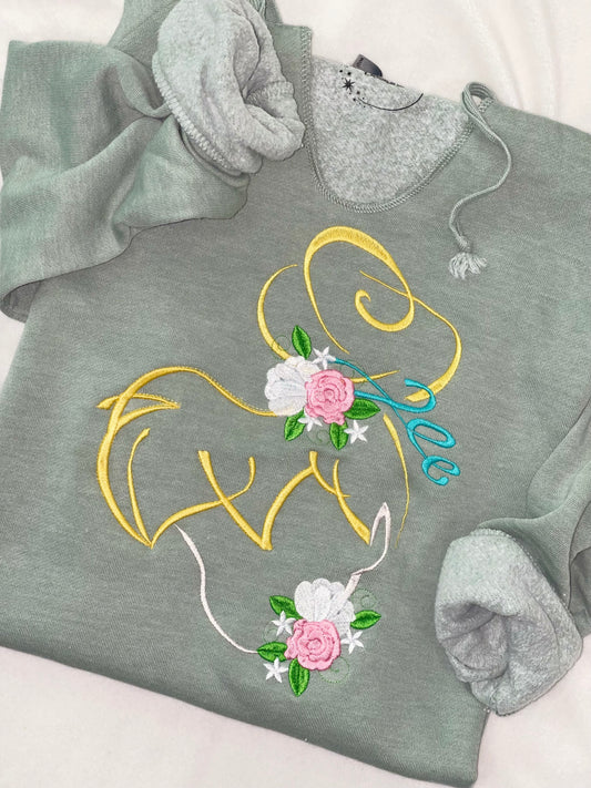 Sassy Fairy - Embroidered Sweatshirt