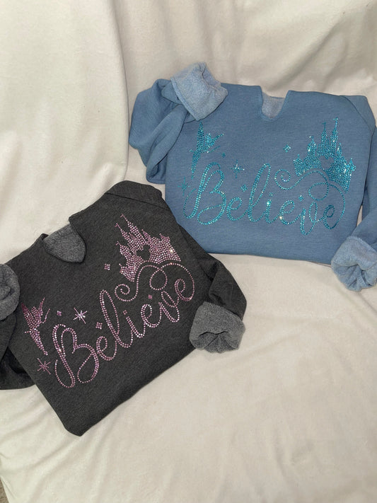 Believe - Crystal Sweatshirt