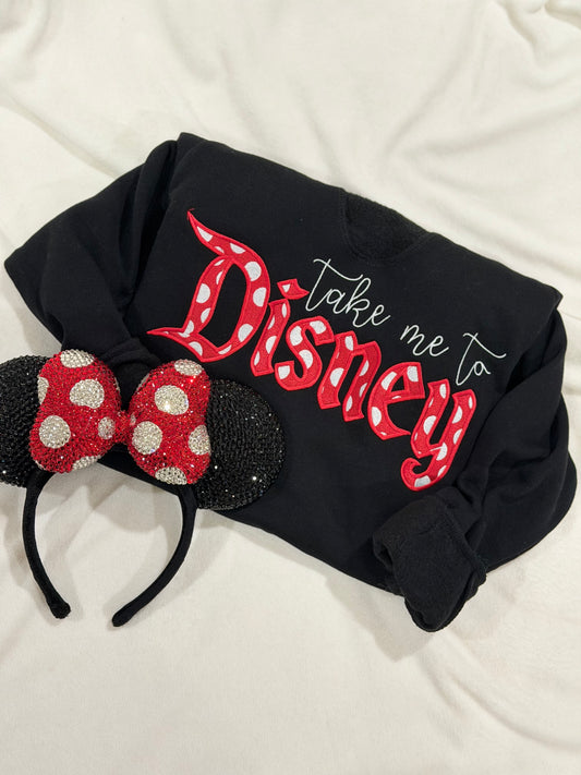 Classic Dots Embroidered Sweatshirt