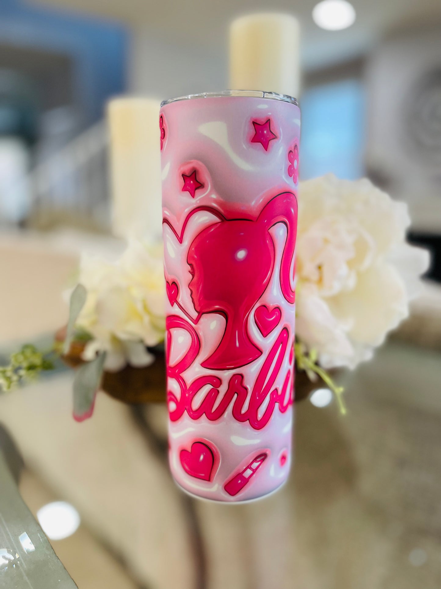 Pretty Pink Doll 20oz Tumbler