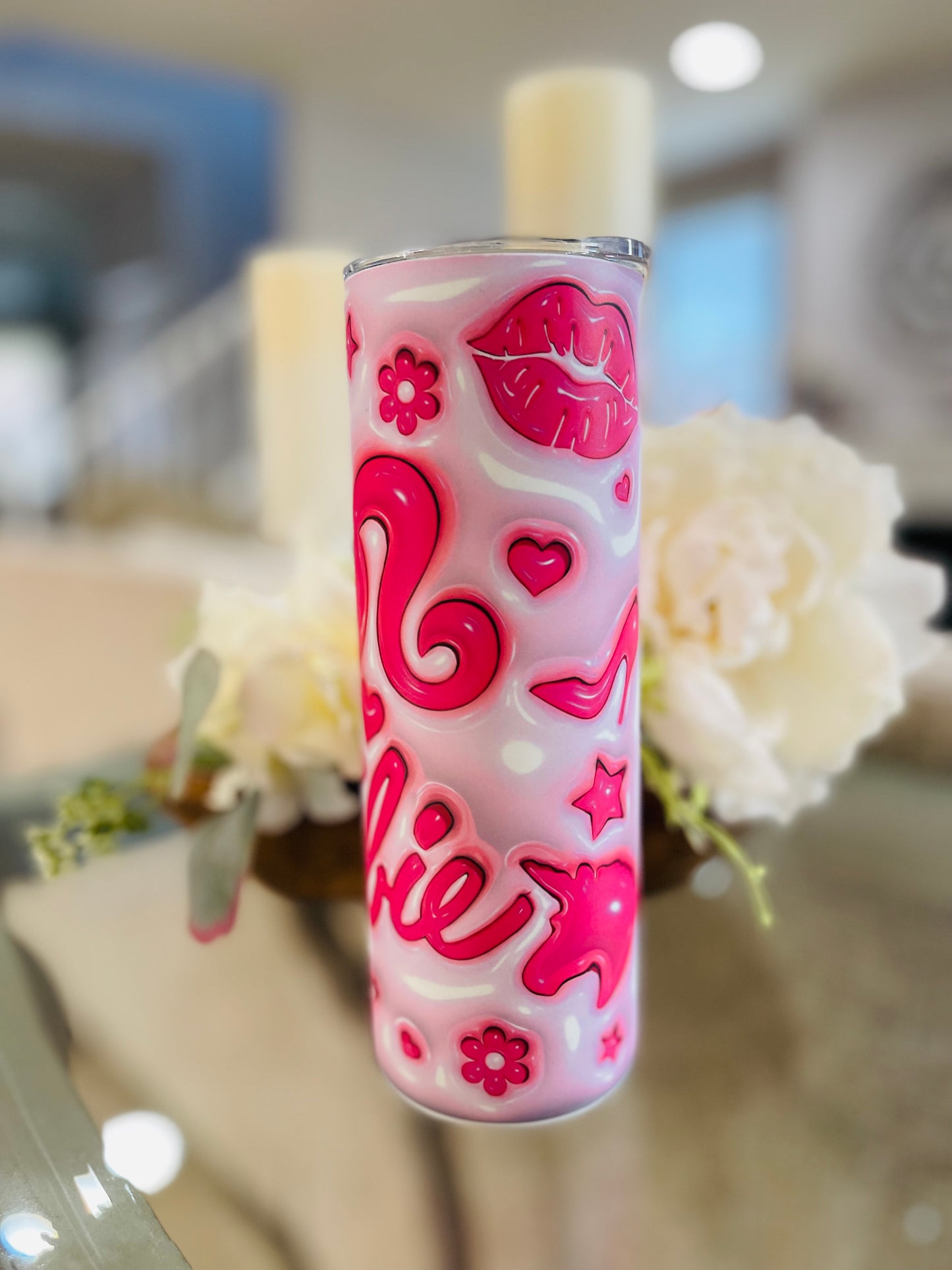 Pretty Pink Doll 20oz Tumbler