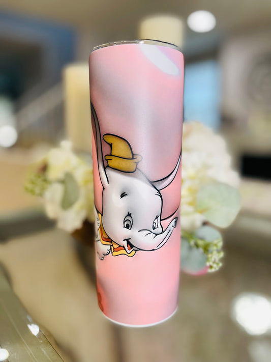 Flying Elephant 20oz Tumbler