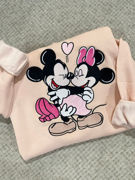 True Love Embroidered Sweatshirt
