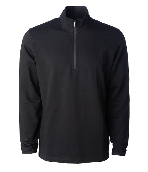 Haunted Men's Embroidered Quarter Zip Sweatshirt