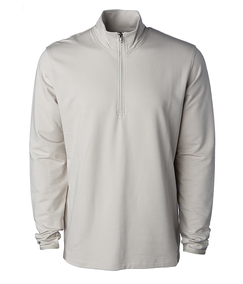 Patriotic Mouse Men's Embroidered Quarter Zip Sweatshirt